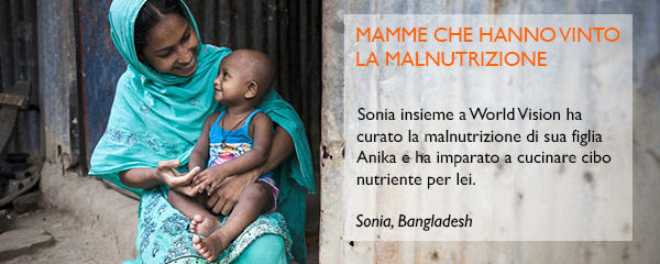 mamme che hanno vinto la malnutrizione