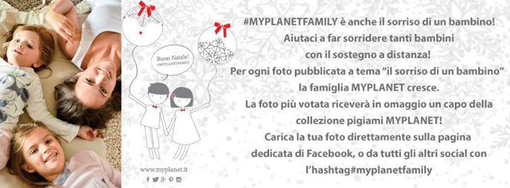 Contest #myplanetfamily con World Vision
