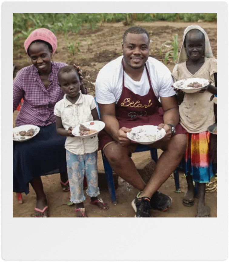 Selasi Gbormittah, sostenitore di World Vision